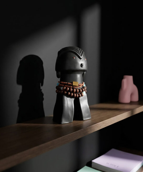 Silent Guardian with Beaded